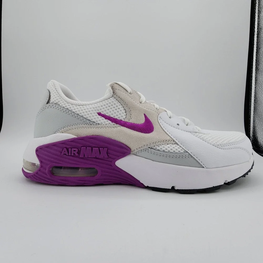 Nike Air Max Excee Shoes Womens Size 9‎ Vivid Purple Bubble Cushion Sneakers NEW